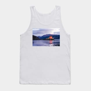 Eilean Donan castle in winter Tank Top